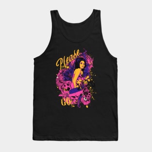 woman with many skulls Tank Top
